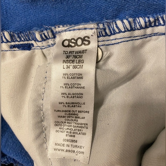 asos Men’s distressed skinny jeans - Picture 4 of 4